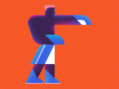 F for Fighter abc alphabet animation editorial illustration illustration illustrator minimal motion graphics sound design typography