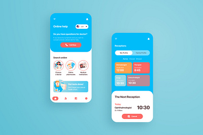Helsi App Design app helsi mobile ui