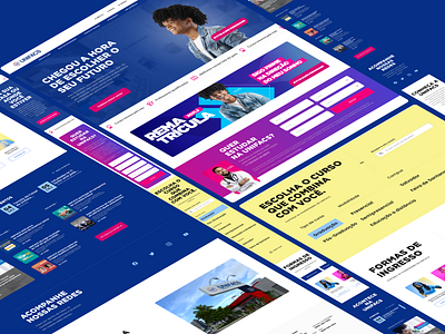 Website Redesign - University branding brasil brazil design dev form front end graphic design inspiration landing page salvador study ui ui design ui inspiration uiux design univer university university website