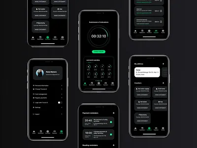 App for paying utility bills app bills mobile paying utility bills ui ux