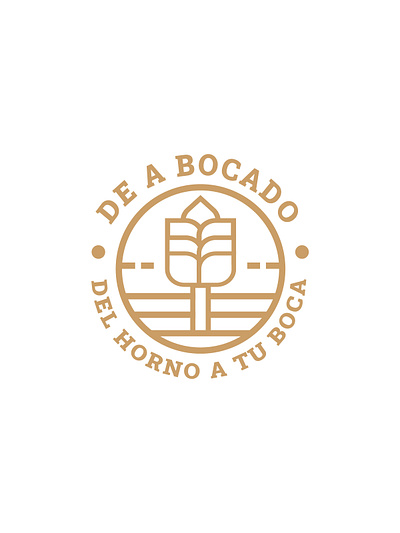 De a Bocado branding design graphic design illustration logo vector