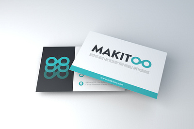 Makitoo - Business cards business card illustrator indesign logo print