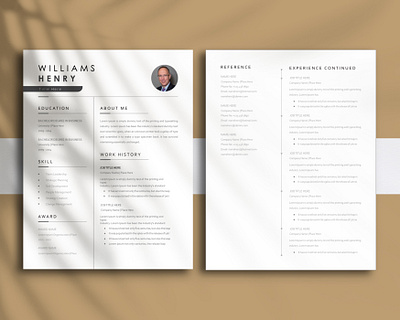 Professional resume template job search success