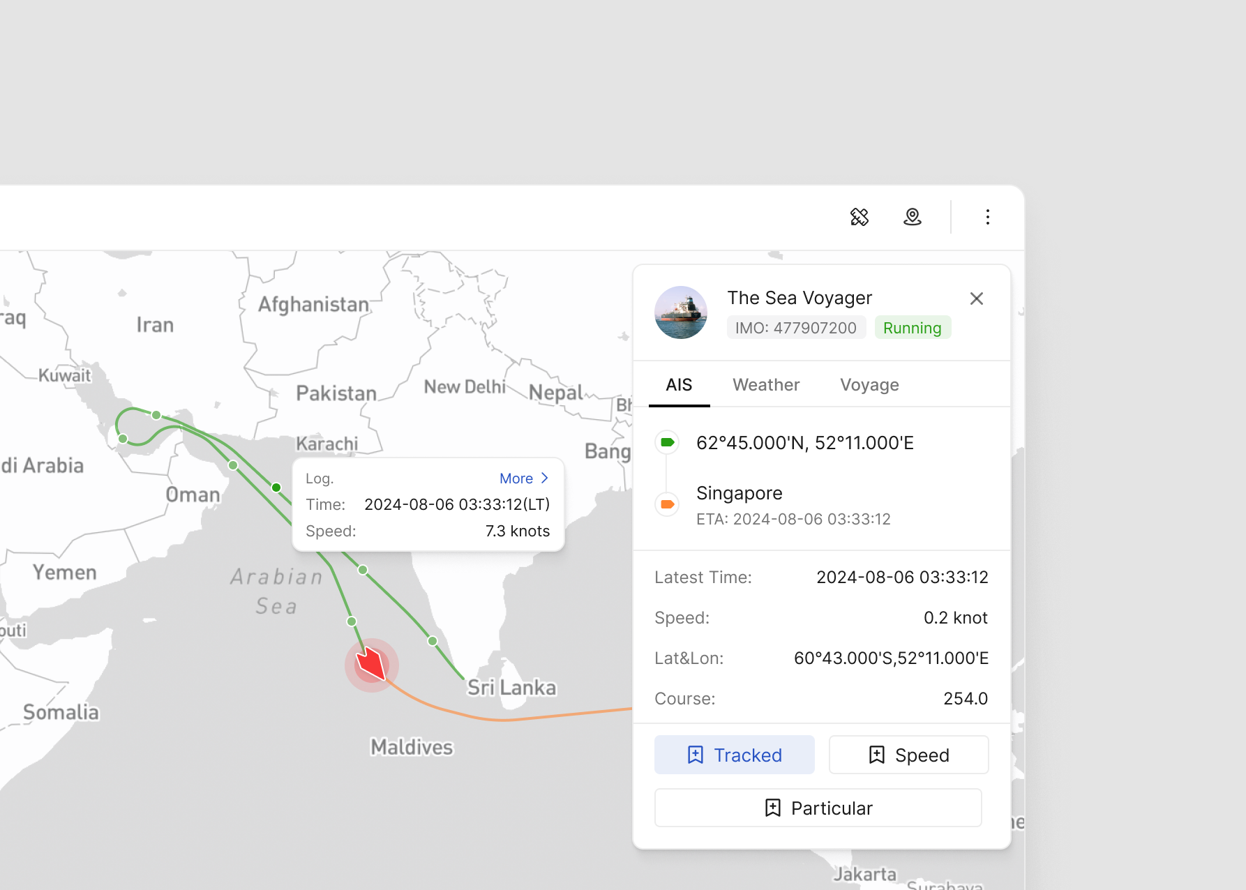 Shipping Saas Management platform design ui ux