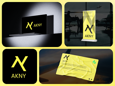 AKNY Ticketing APP LOGO Design