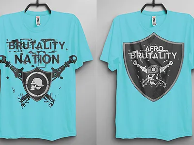 BRUTALITY NATION T-SHIRT DESIGN branding brutalitynation design graphic design illustration logo minimal tshirt tshirtdesign typography ui ux vector
