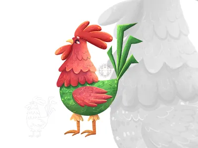 Mister Rooster Character design art children illustration deli design illustration illustrator kid art procreate raster illustration rooster