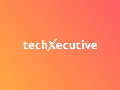 techxecutive brand branding coding company cto data design logo programing server software tech technology