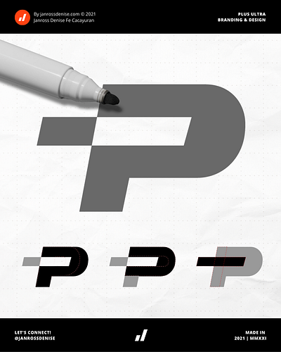 Plus Ultra Performance & Therapy branding experiment graphic design logo minimalist process simple