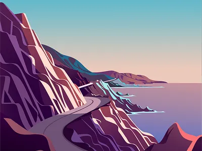 macOS Wallpaper apple flat graphic design ill illustration illustrator macos wallpaper
