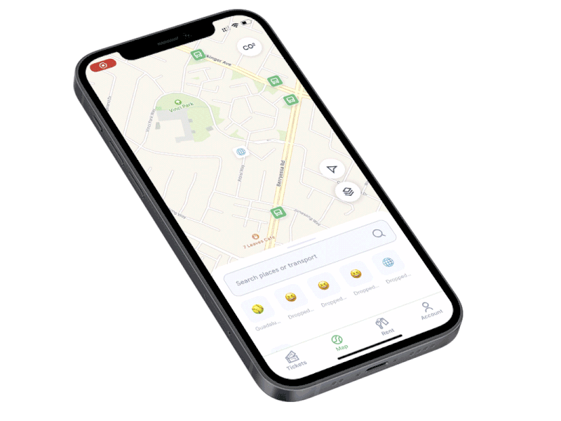 BestMap - Car rent app design figma mobile mobile app ui ux