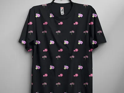 Flower T-Shirt Design banner branding coverphoto design designtshirt graphic design illustration logo menucard minimal poster tshirt tshirtdesign typography ui ux vector