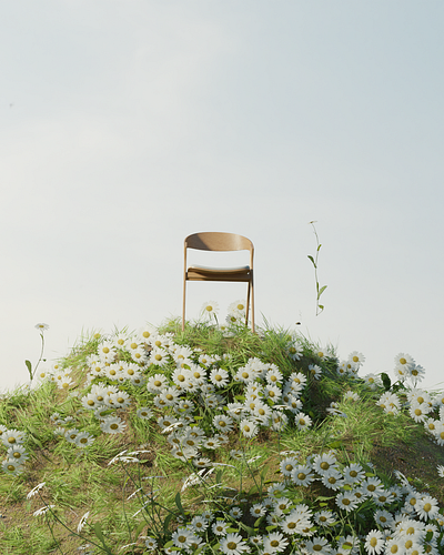 chair 3d 3dillustration art blender blender3d design illustration nft render
