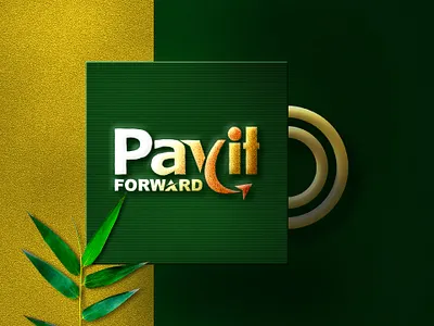 Payit Forward Logo Design 3d branding business card company business card company logo design flyer design graphic design illustration logo logo design ui vector