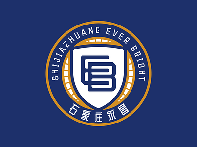 Shijiazhuang Ever Bright badge cangzhou chinese chinese super league concept crest design football logo monogram soccer