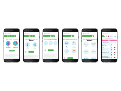 Evercord Comparison Solution mobile app ui ux