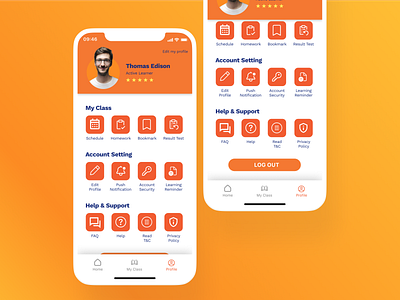 Daily UI 006 - Revamping User Profile for LingoTalk App 100dailyuichallenge application binar academy daily ui daily ui 06 design profile reavamping redesign redesign app redesign ui ui user experience user interface user profile ux