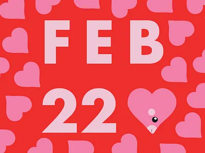 Minimalist calendar - February aesthetic art calendar calendar design calendar minmalist art character design graphic design illustration minimal minimalist design minimalist illustration pokemon pokemon design