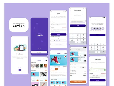 eCommerce UI/UX app design. app design application design brand identity branding brochure design design graphic design prototypes sitemap typography ui ui design user flow ux design website design wireframe