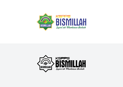 Logo KSPPS Bismillah Syariah Membawa Berkah branding design graphic design logo logo redesign