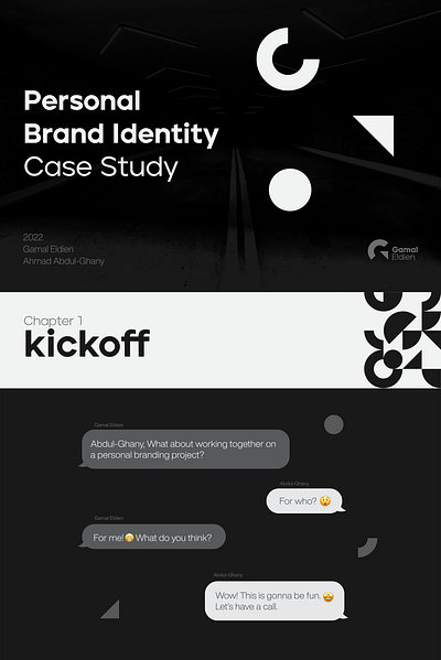 Personal Brand Identity Showcase | Gamal Eldien branding