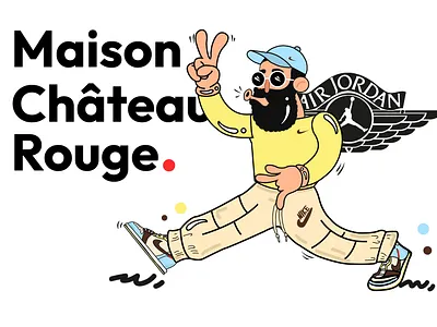 Maison château rouge illustrations jordan jordan 1 maison chateau rouge nike sneakers
