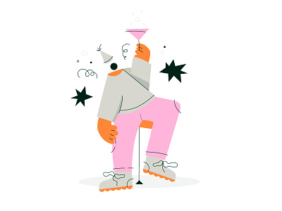 Try adobe illustrator art bright digital illustration graphic design holiday illustration illustrator man people procreate shot