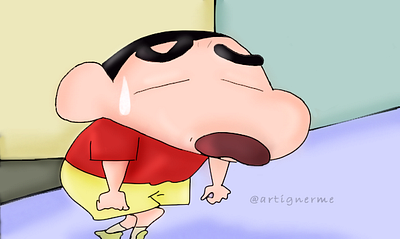 SHINCHAN art illustration
