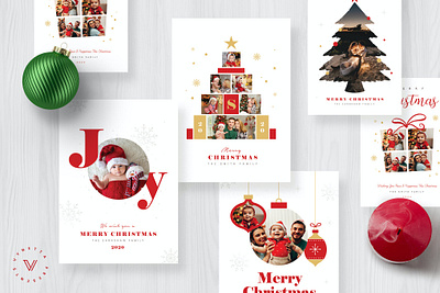 Christmas Photo Card / Holiday Card card catalog christmas flyer christmas photo christmas photo card clean design holiday holiday card illustration indesign magazine mockup new year photo card poster print printable template xmas