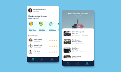 Halo Vet Application animation application design designer graphic design illustration ui uiux ux