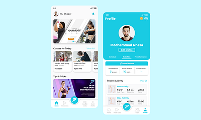 Sport Application animation application design designer graphic design illustration ui uiux ux