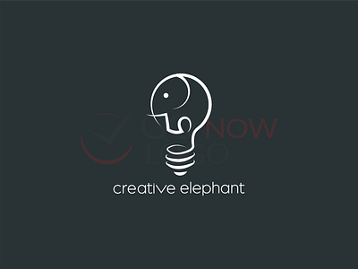 CREATIVE ELEPHANT animation branding business logo business logo design design elephant logo illustration logo logo design logodesign ui vector