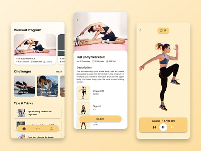 Workout App 2021 android coach design league season 1 diet dlweek9 exercises figma food healthy ios minimalism sport tips tricks trainer ui uiux ux women workout