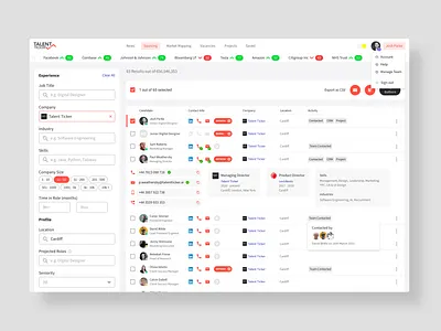 Dashboard - Light app design ui