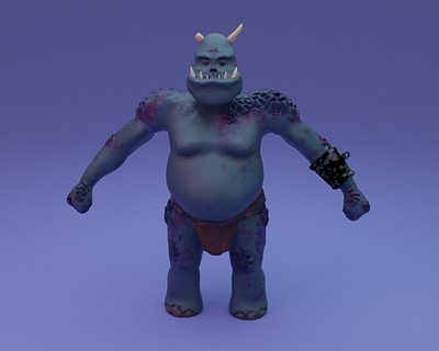 ORC SLAVE 3d design