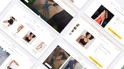 E-commerce Store Design adobe xd branding design e commerce e commerce design graphic design illustration photoshop ui ui design web design web shop design