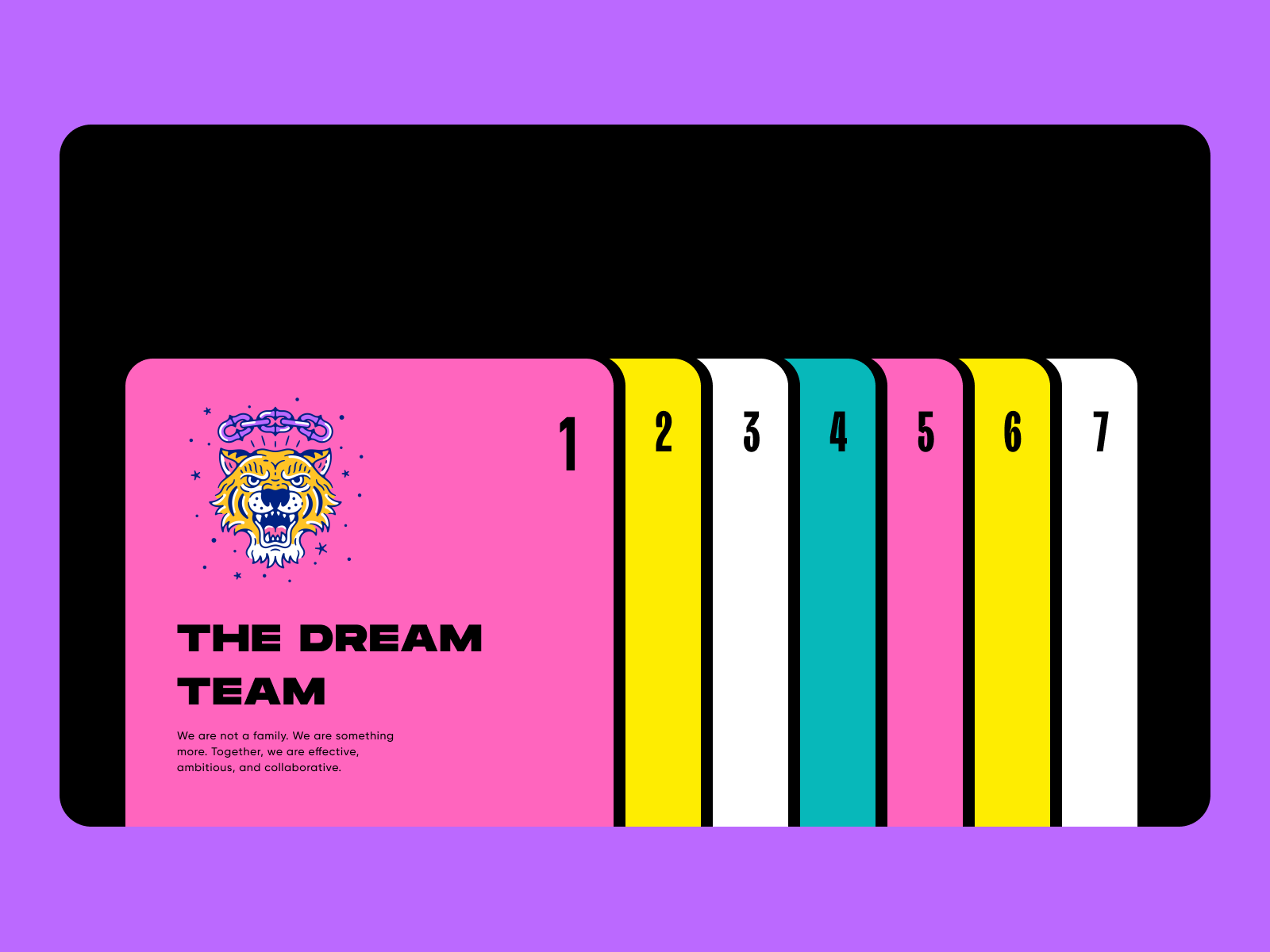 Example of Team advantages