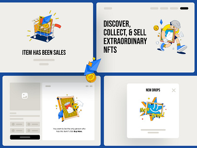 NFT Illustration Asset asset graphic design illustration nft ui8