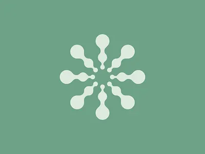 Fluid Flower Logo a b c d e f g h i j k l m n abstract branding eco flower fluid gennady savinov logo design geometric graphic design logo design modern natural nature o letter o p q r s t u v w q y z plant symmetric tree visual identity water