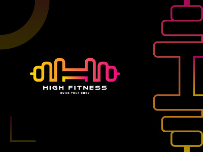 Gym logo with Letter brand identity branding branding logo business logo creative logo fitness logo graphic design gym logo logo logo design minimal modern logo monogram