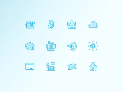 Jarvis [IOT] - interface icon set design flat graphic design icon icon design icon set icondesign iconography icons iconset illustration illustrator ui ui icon ui icon set ui icons user interface vector vector art vector illustration