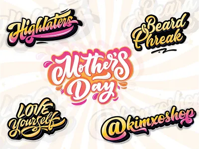 Lettering Logo Designs... branding custom logo design flat logo hand made logo illustration lettering logo logo design logodesign signature typography typography logo ui vector