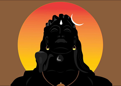 Adiyogi adiyogi design easwaran god ill illustration loard saami shivan siva tamil god