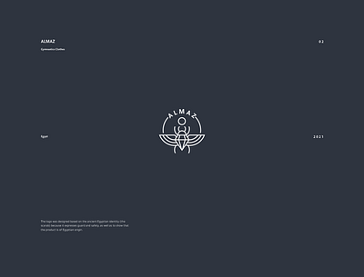 ALMAZ branding graphic design logo
