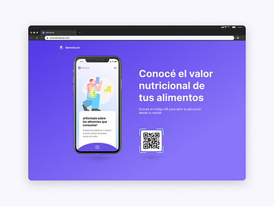 BieneScan design etiquetado ley de etiquetado scan ui ux web app