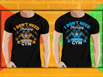 GYM Niche T shirt Design branding designer mahabub graphic design gym niche gym t shirt illustration logo t shirt t shirt designer