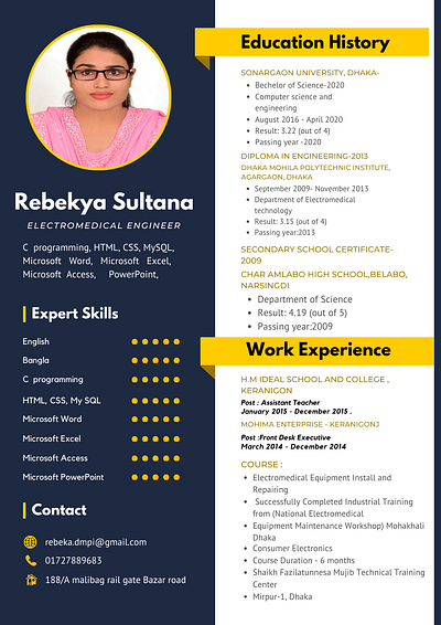 Client CV Resume Design High Quality branding cvdesign design illustration logo ui ux vector