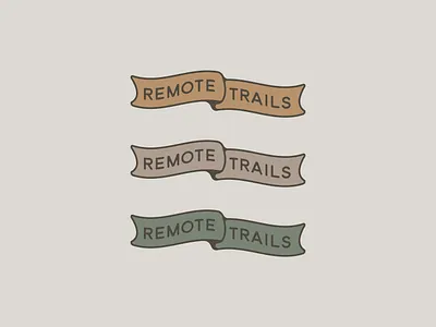 Banners on Banners apparel brand branding illustration logo nature outdoor trails typography vector