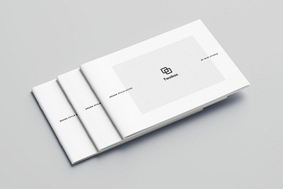 Minimal Brand Style Guide a4 brand brand guide brand guidelines brand style branding brochure clean client design guide indesign letter logo magazine minimal portfolio studio style template