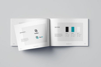 Minimal Brand Style Guide a4 brand brand guide brand guidelines brand style branding brochure clean editorial guide indesign layout letter logo magazine minimal portfolio studio style template